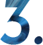 Digit-Three-without-Background-Image-HD